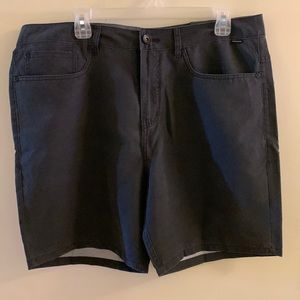 Black Mens Quicksilver Amphibian Shorts